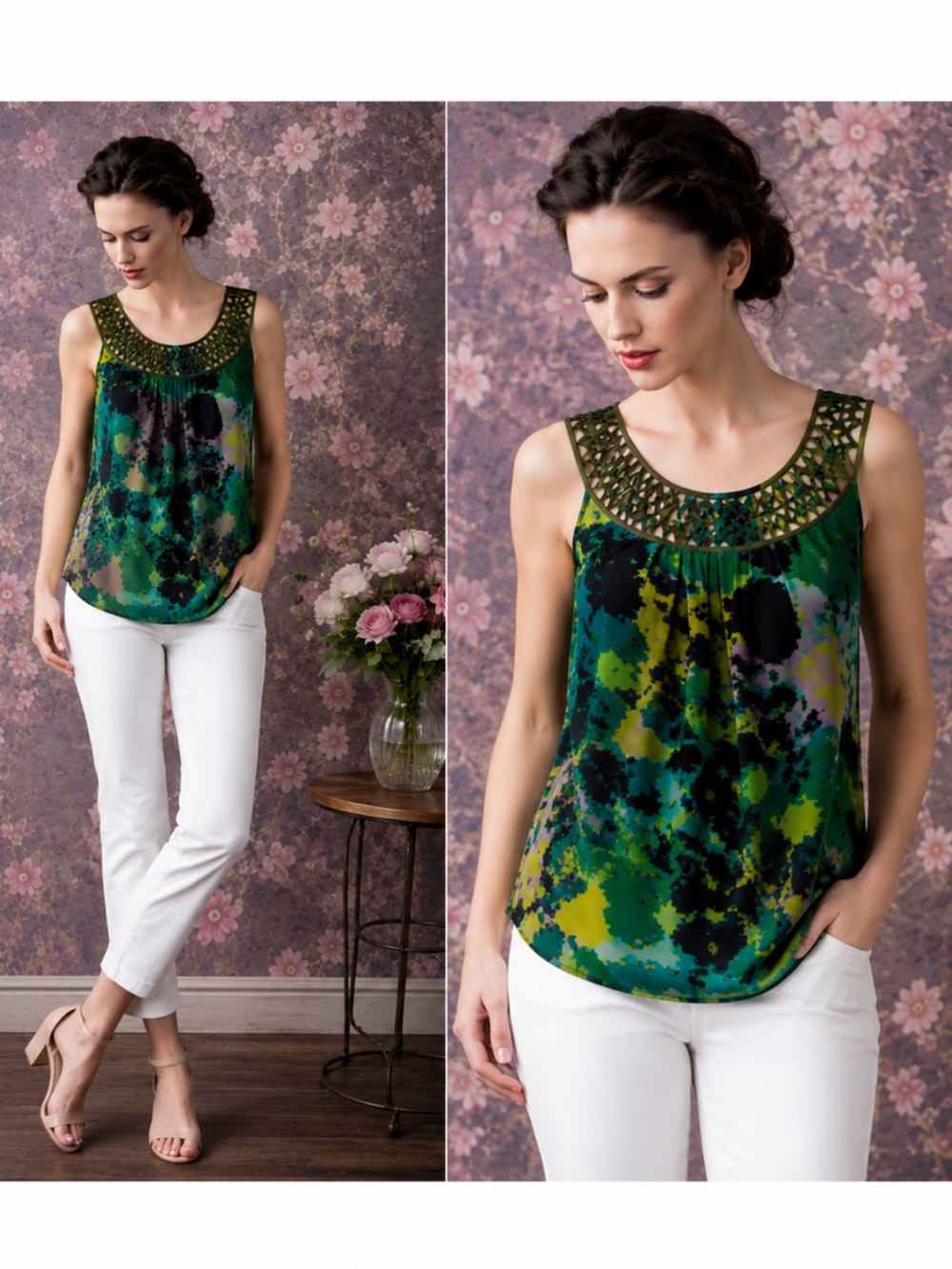 Anthropologie odille forgotten pond tank